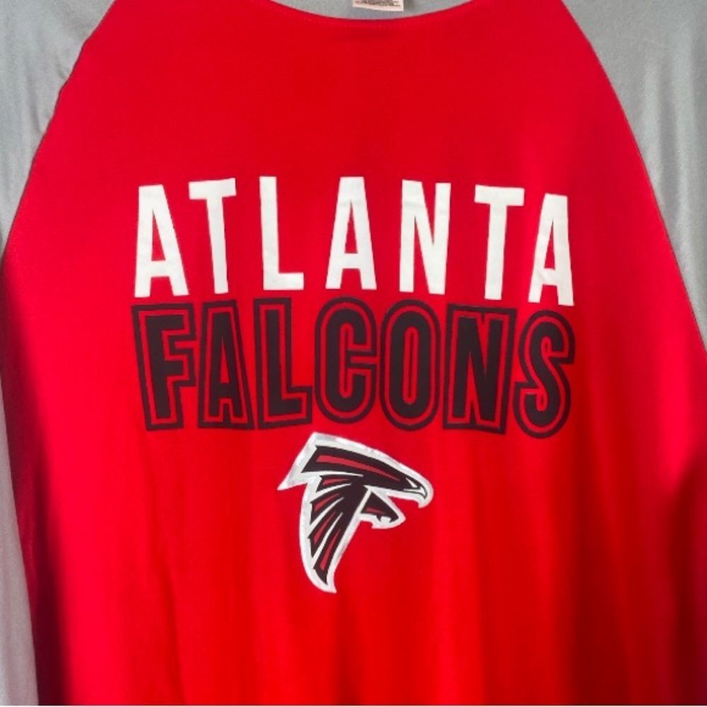 ATLANTA FALCONS  2pc Sleepwear Set red plaid pant / MENS M